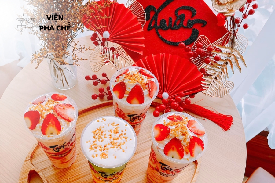 Đổi mới menu đồ uống theo chủ đề Tết