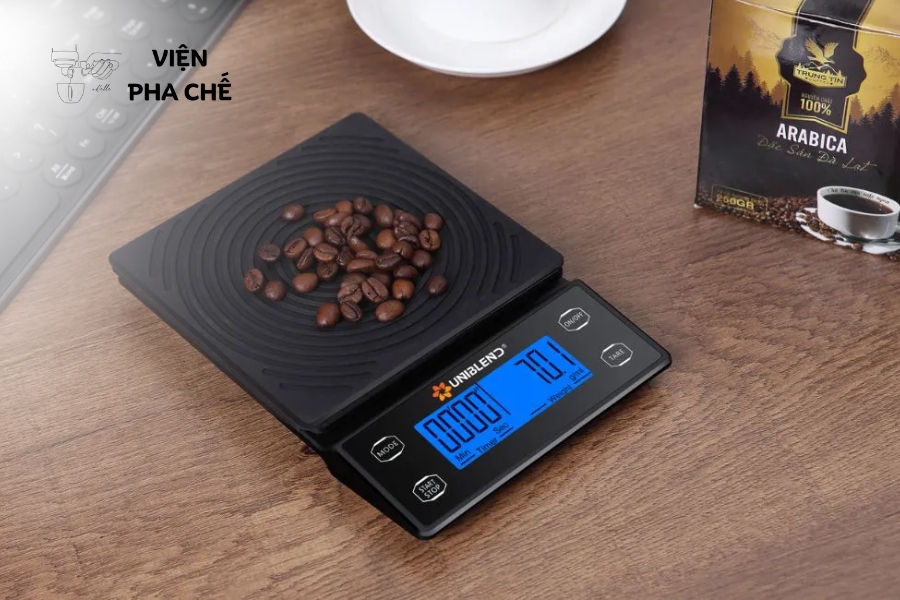 Không sử dụng cân điện tử để định lượng