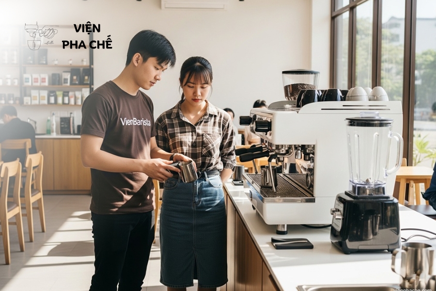 Nâng Cao Kỹ Năng Pha Chế Chuyên Nghiệp Cùng Khóa Học Tại Viện Barista