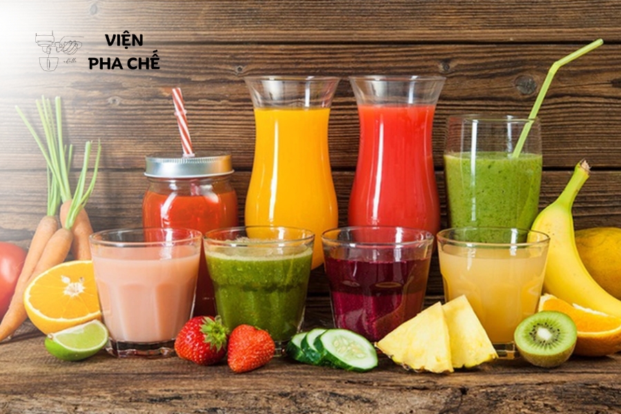 Nhóm nước ép và sinh tố trái cây
