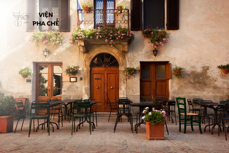 Phong cách thiết kế quán café nhỏ vintage & retro